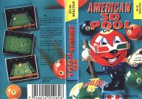 American 3D Pool ZX Spectrum  box art